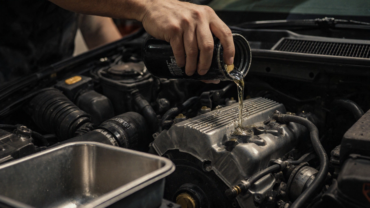 Что нужно менять вместе с маслом в двигателе автомобиля
