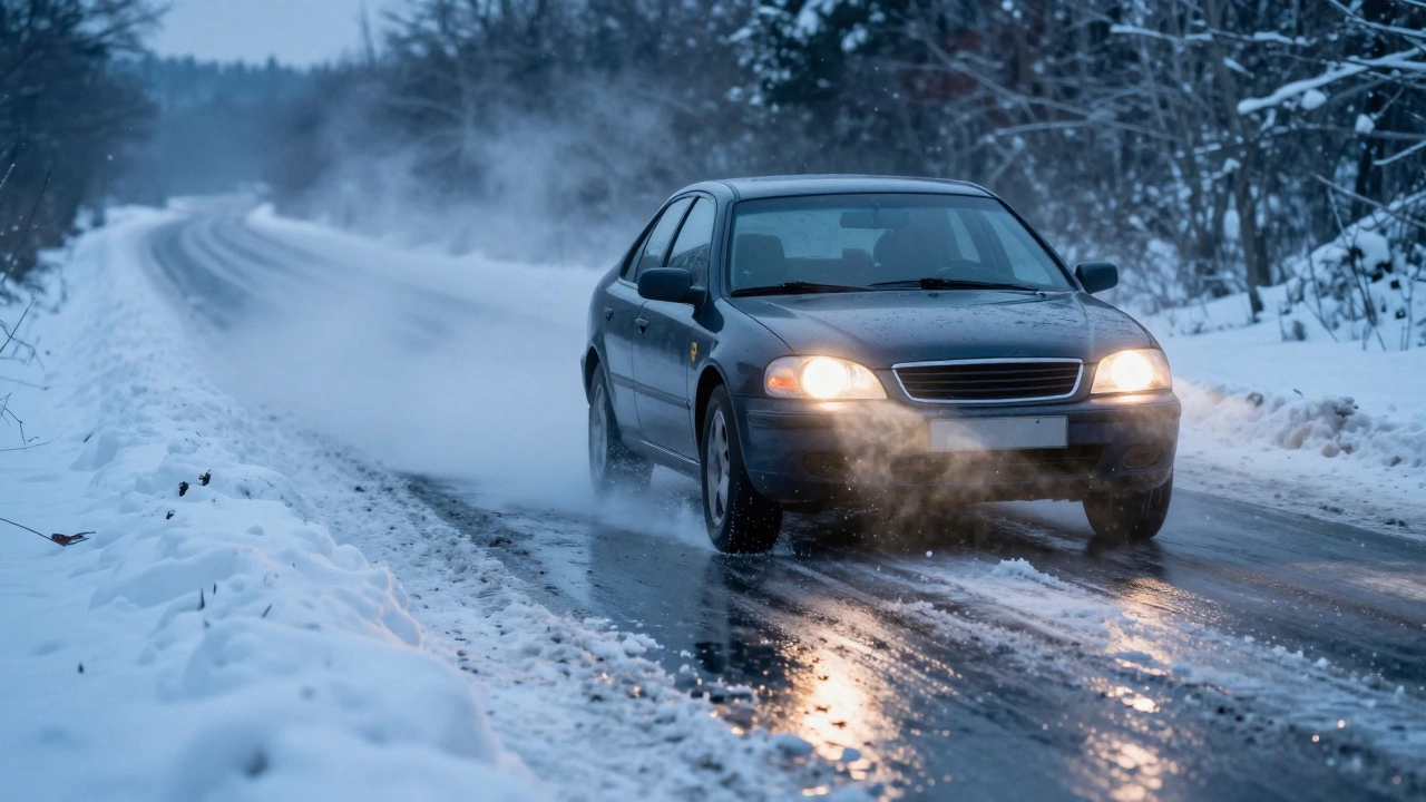 Что будет, если зимой ездить на всесезонной резине?