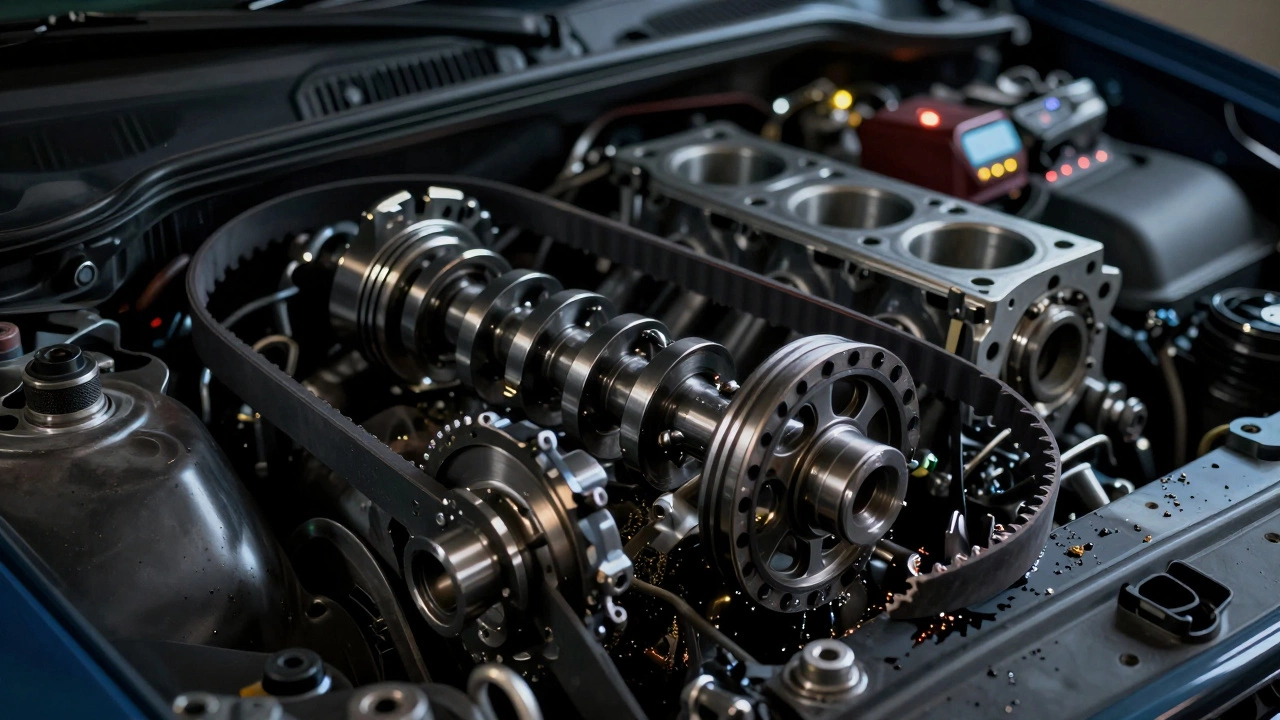 Как ведёт себя машина при обрыве ремня ГРМ: последствия и что делать